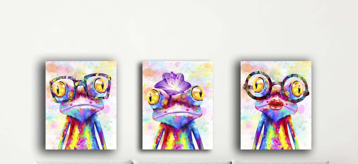 תמונות שלישית צפרדעים